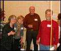 Peggy Smith, Jackie and Don Powell, and Jim Marcum